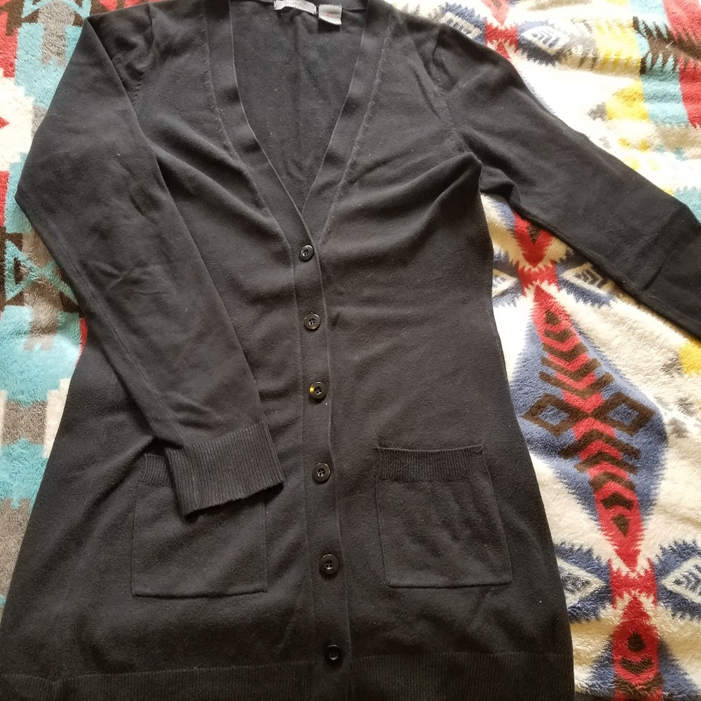 Who doesn't need a black cardigan?